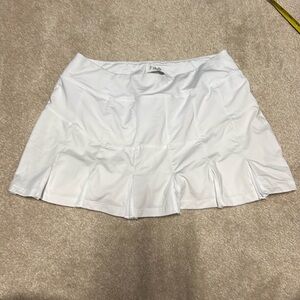 Fila White Tennis Skirt Medium